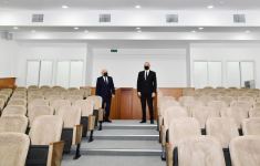 Президент Ильхам Алиев принял участие в открытии нового административного здания Азербайджанского института теологии (ФОТО/ВИДЕО)