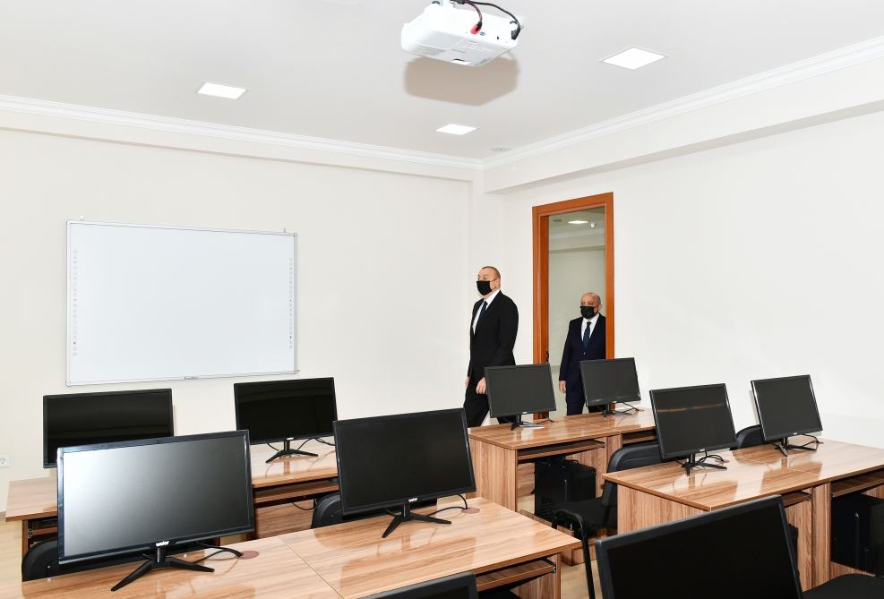 Президент Ильхам Алиев принял участие в открытии нового административного здания Азербайджанского института теологии (ФОТО/ВИДЕО)