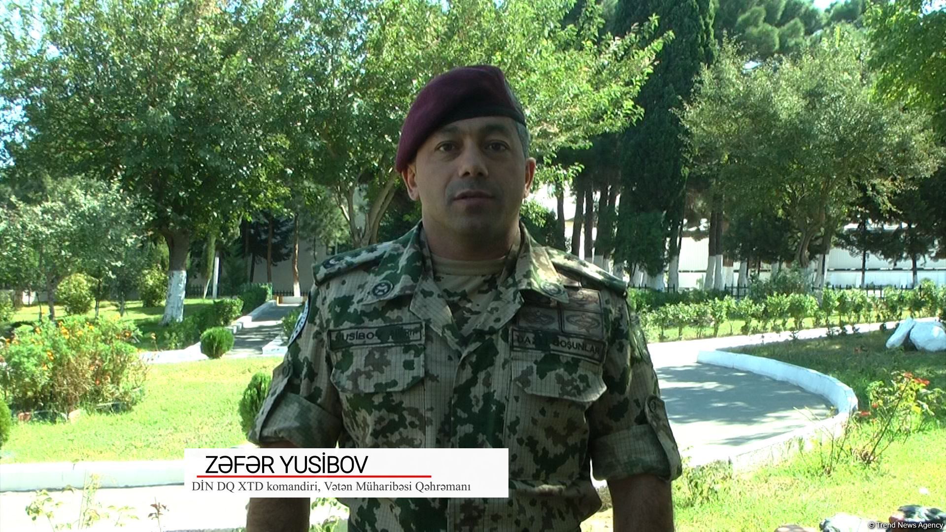 Победой в Карабахе Президент Ильхам Алиев навечно вписал свое имя в историю - герои Отечественной войны (ФОТО/ВИДЕО)