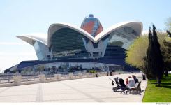 Приморский бульвар Баку (ФОТОСЕССИЯ)