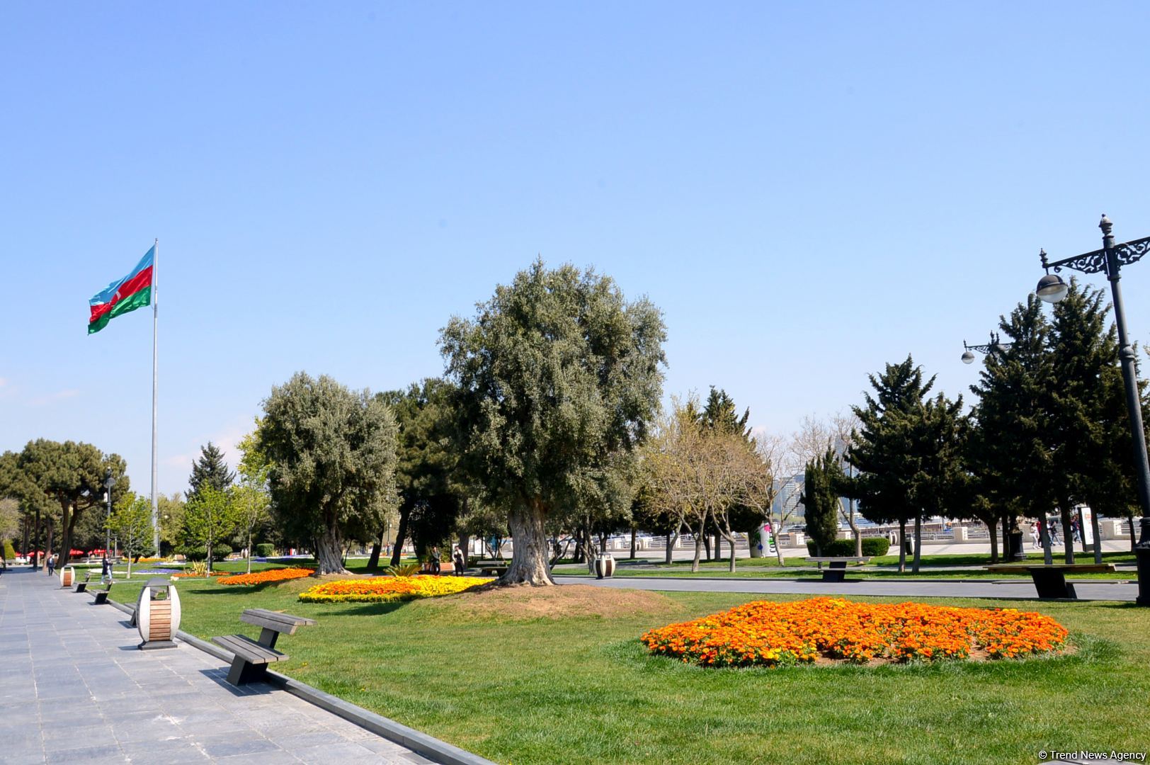 Приморский бульвар Баку (ФОТОСЕССИЯ)