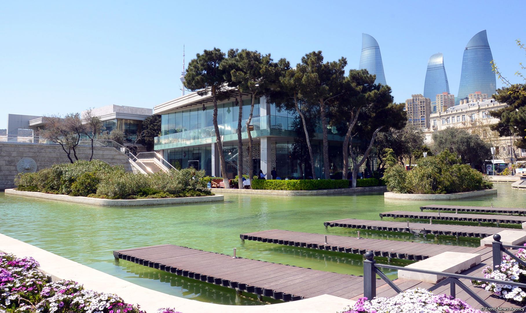 Приморский бульвар Баку (ФОТОСЕССИЯ)