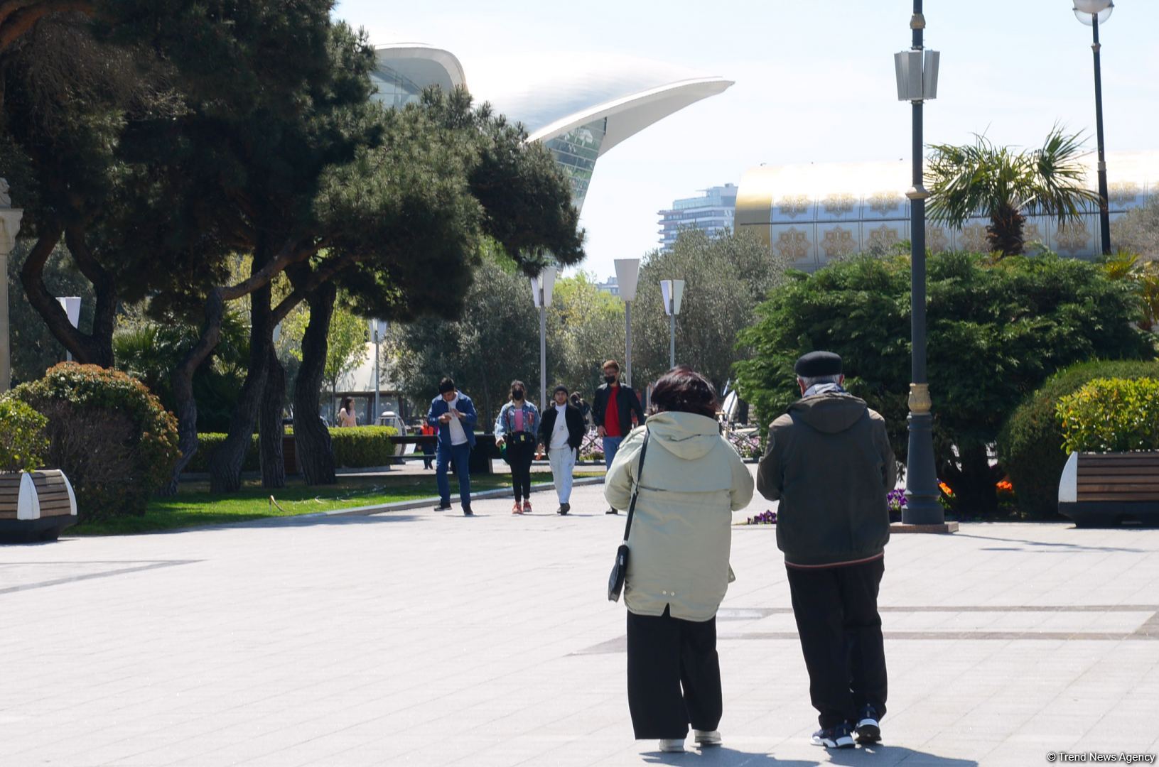 Приморский бульвар Баку (ФОТОСЕССИЯ)