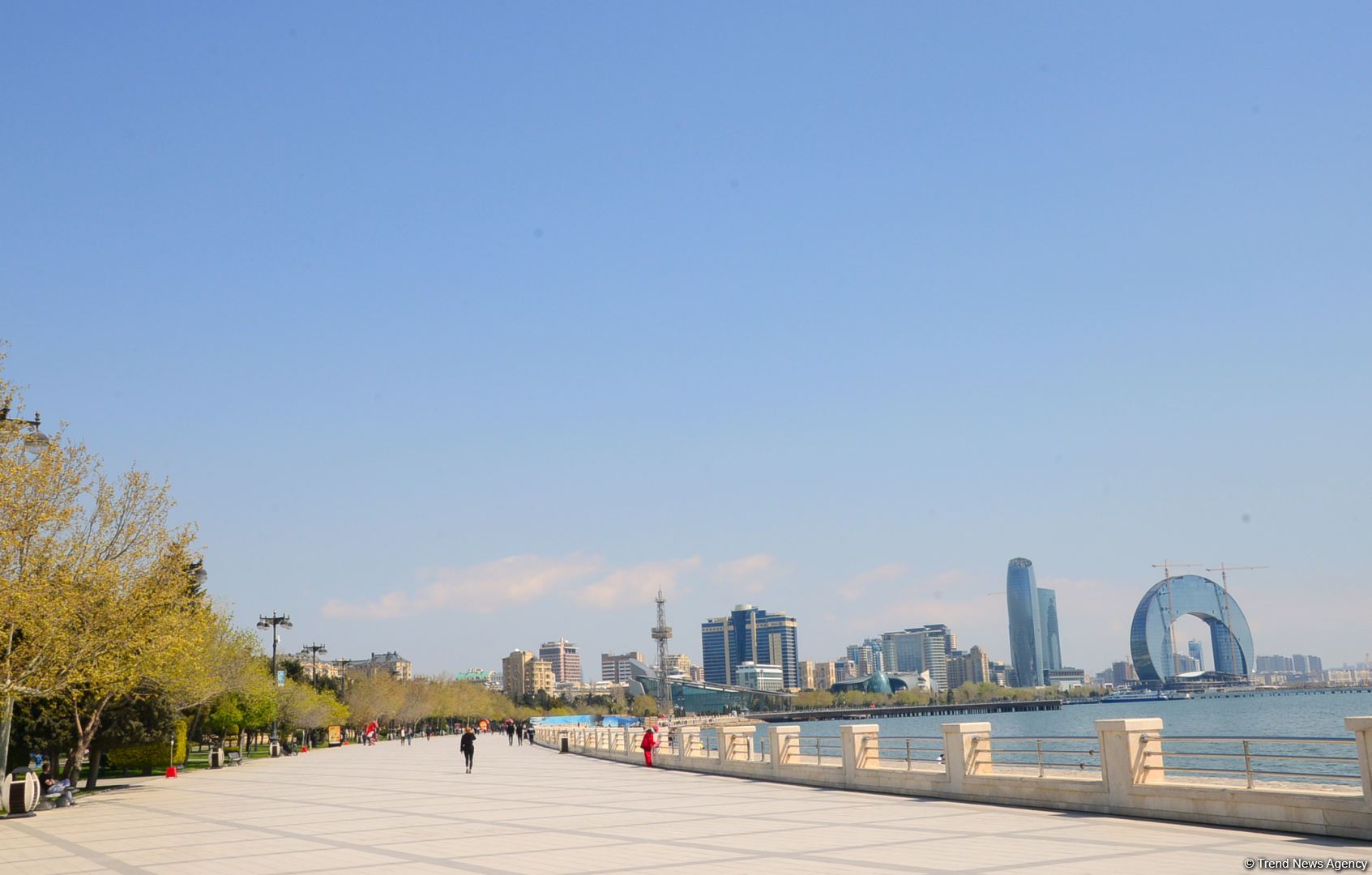 Приморский бульвар Баку (ФОТОСЕССИЯ)