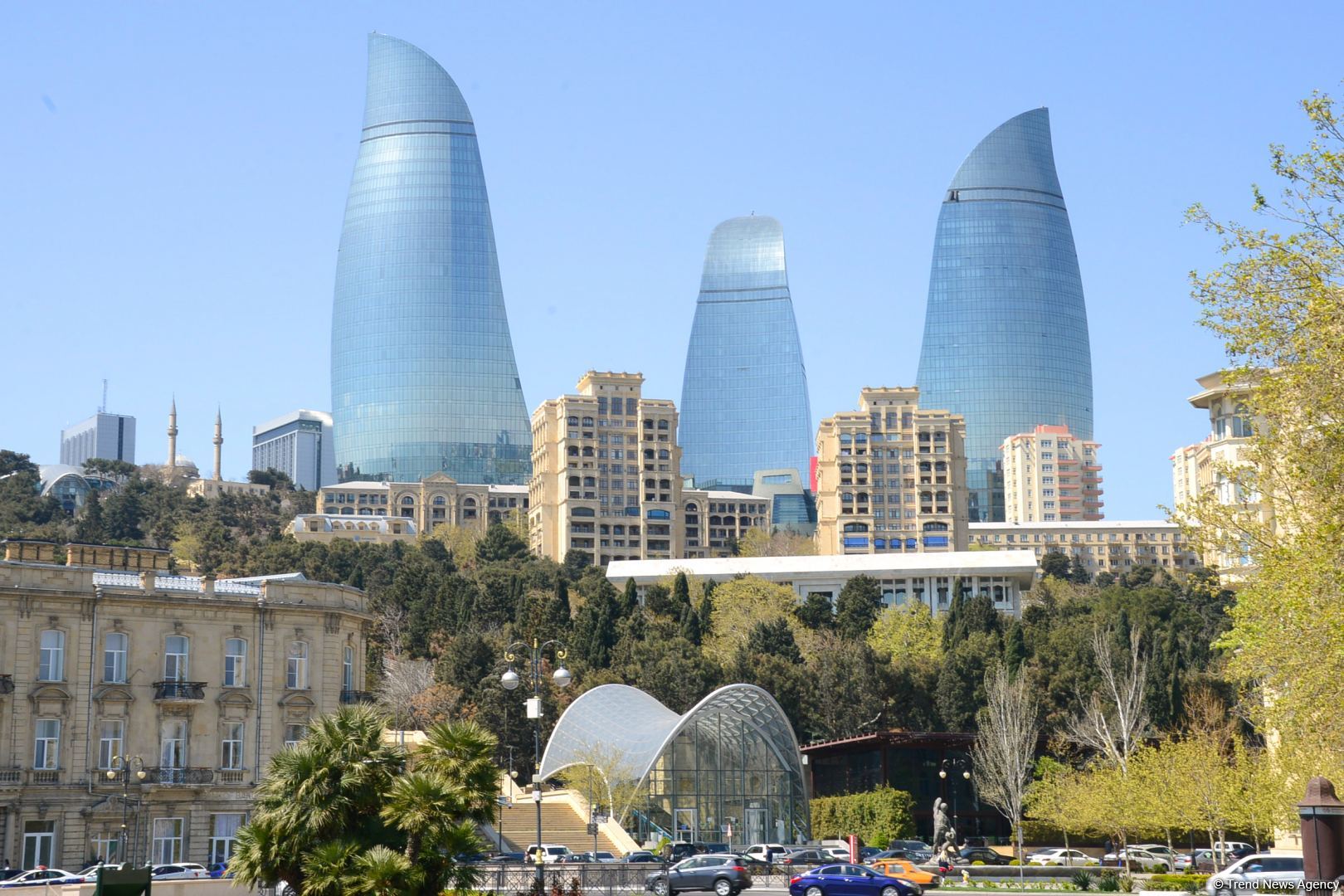 Приморский бульвар Баку (ФОТОСЕССИЯ)