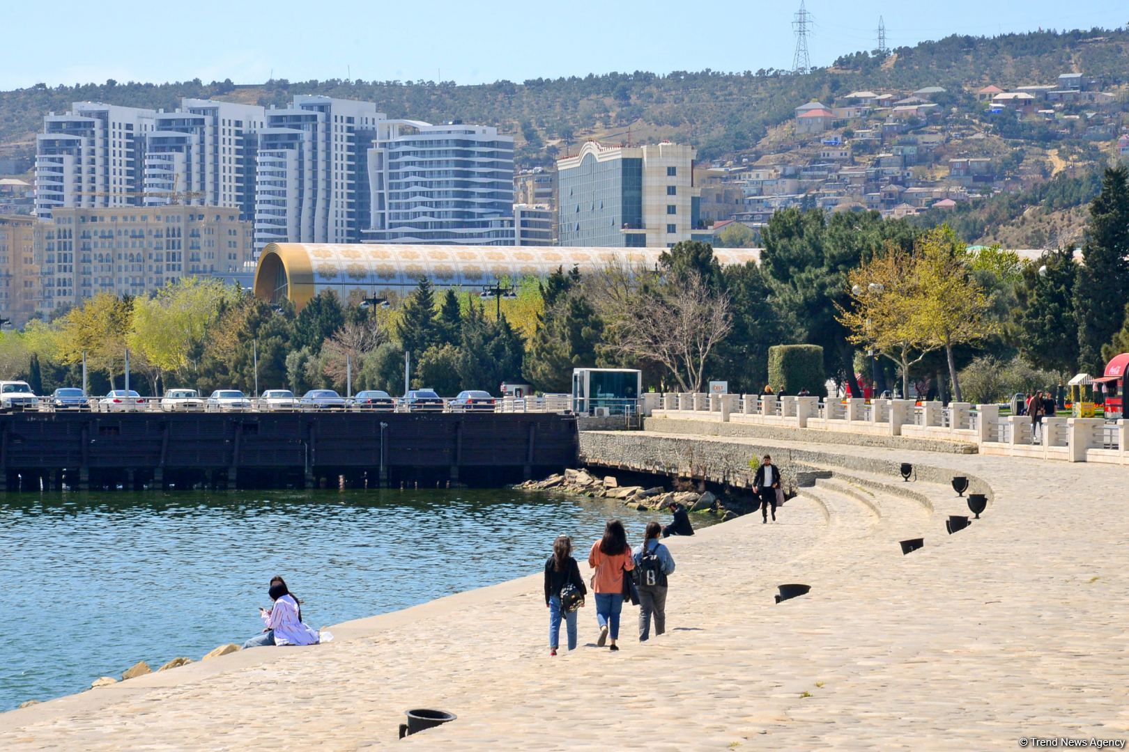 Приморский бульвар Баку (ФОТОСЕССИЯ)