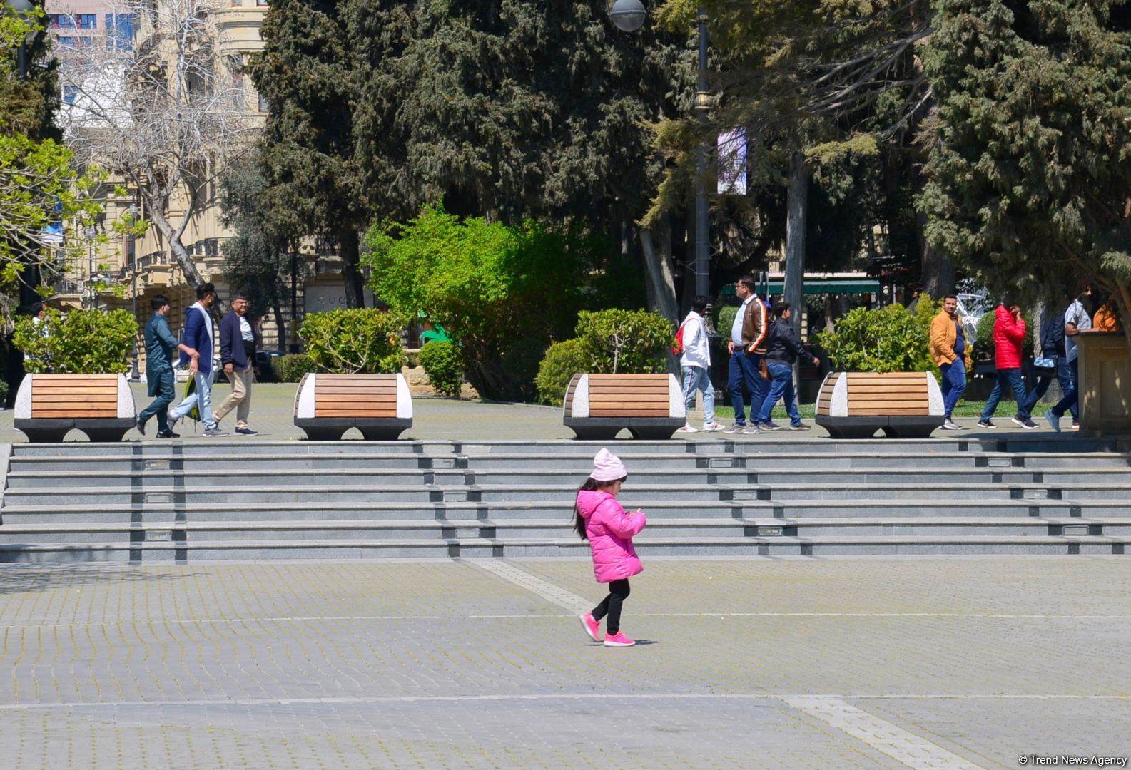 Приморский бульвар Баку (ФОТОСЕССИЯ)