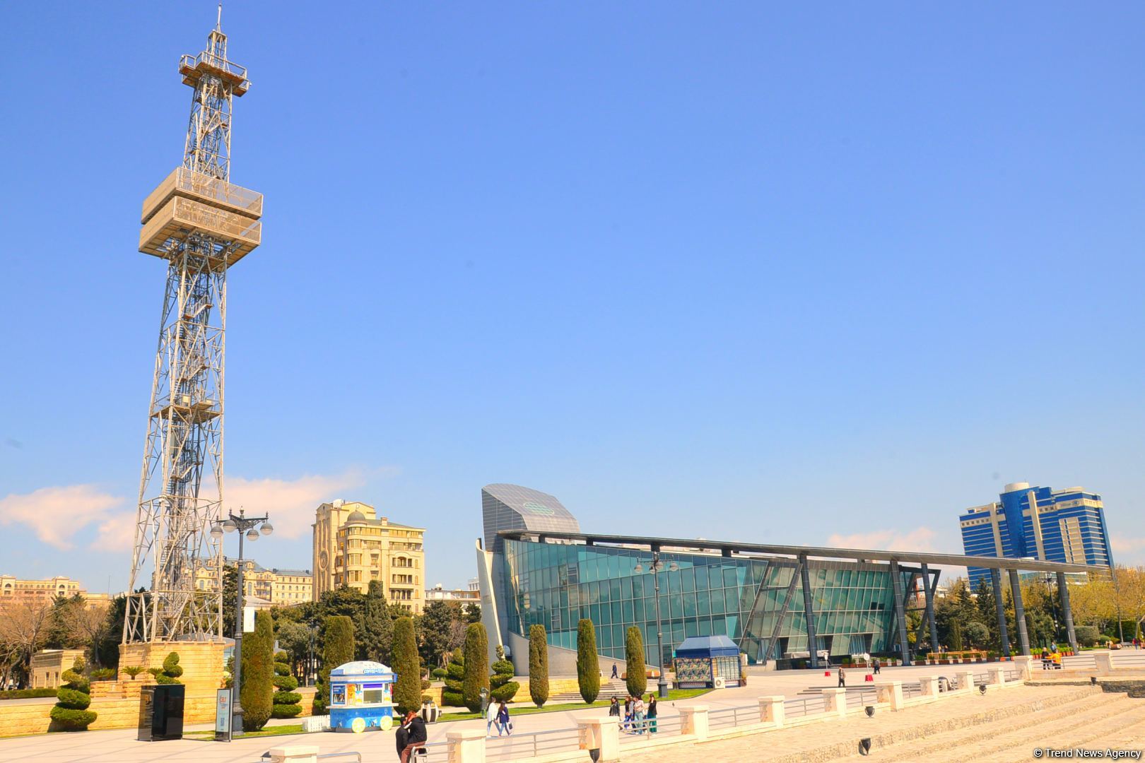 Приморский бульвар Баку (ФОТОСЕССИЯ)