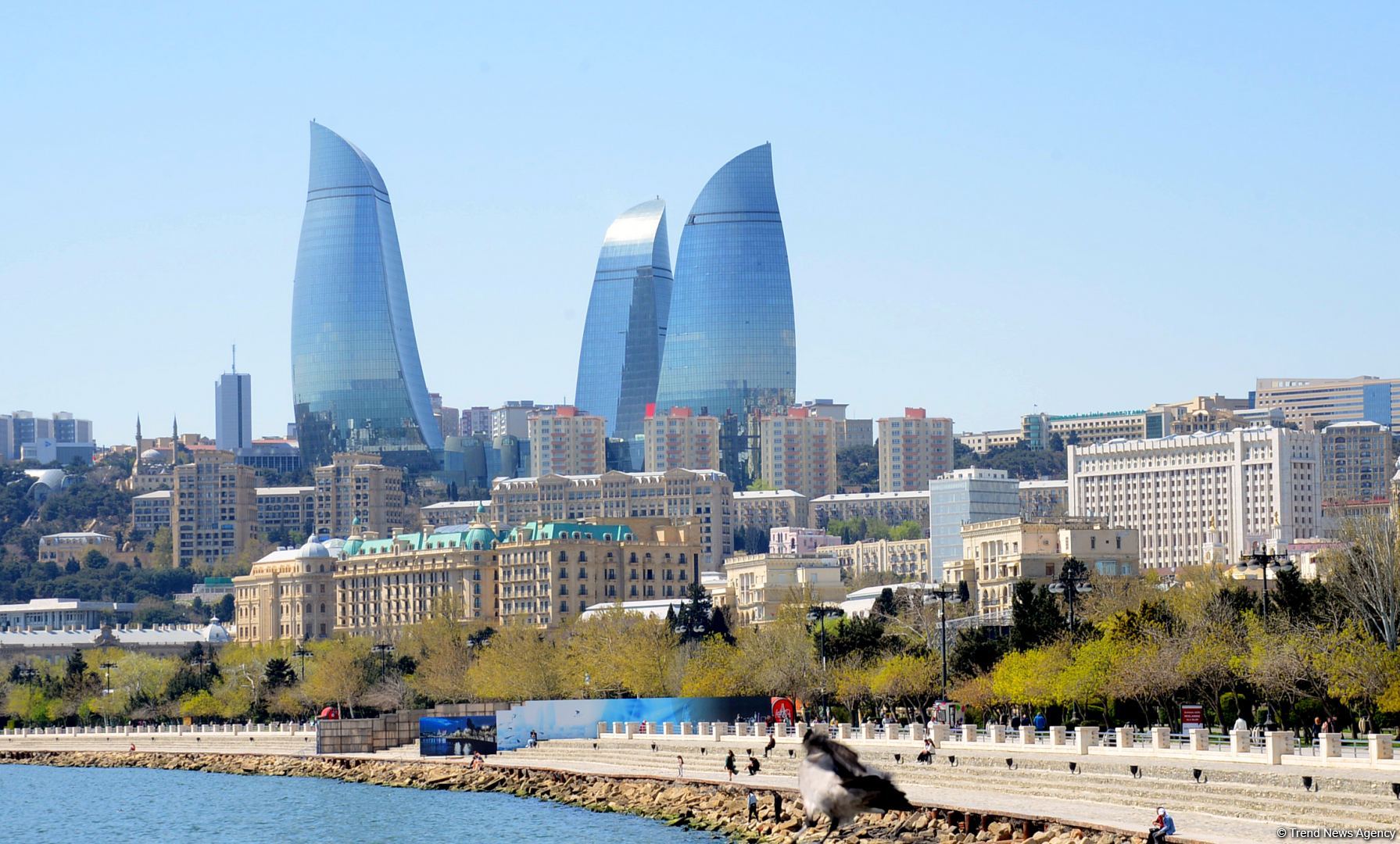 Приморский бульвар Баку (ФОТОСЕССИЯ)