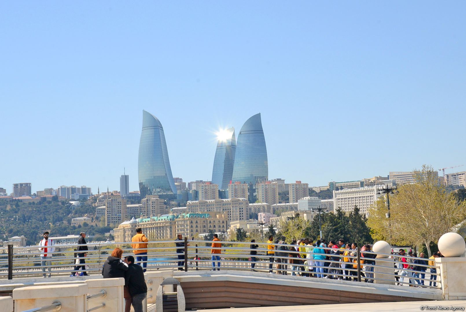 Приморский бульвар Баку (ФОТОСЕССИЯ)