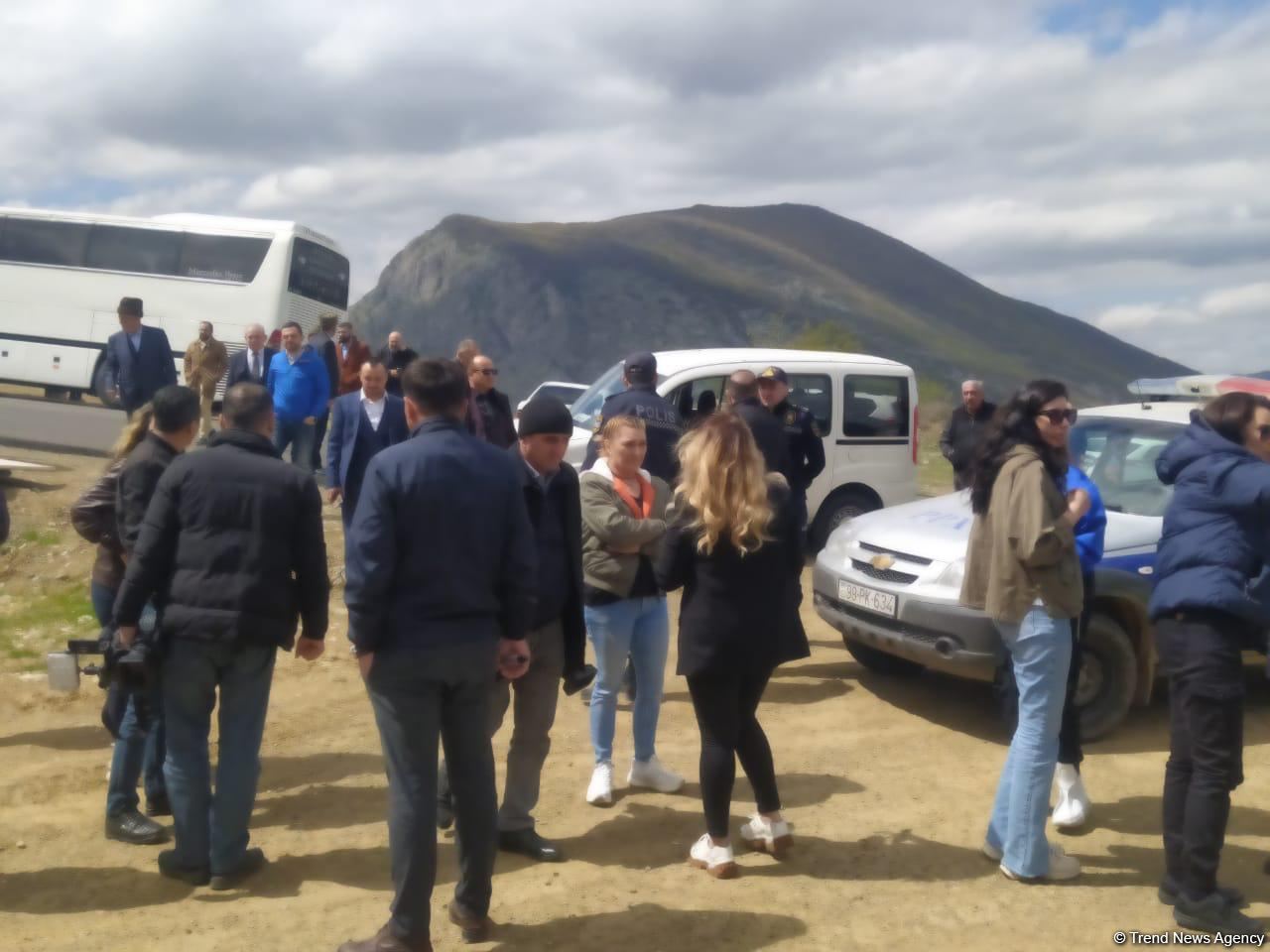 Представители христианских общин Азербайджана посетили освобожденные территории (ФОТО)