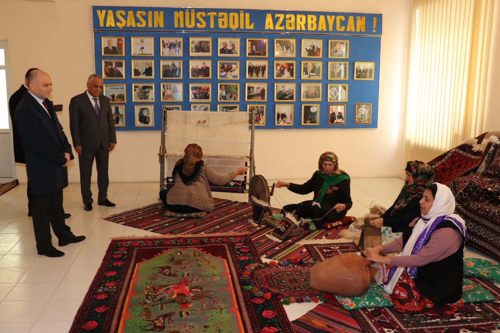 Анар Керимов ознакомился с учреждениями культуры в Губинском районе (ФОТО)