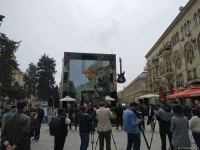 В Баку стартовал проект Təmiz heykəl: представлен маршрут Хуршидбану Натаван - Мирза Фатали Ахундзаде (ФОТО/ВИДЕО)