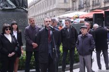 В Баку стартовал проект Təmiz heykəl: представлен маршрут Хуршидбану Натаван - Мирза Фатали Ахундзаде (ФОТО/ВИДЕО)