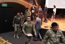 Министр Анар Керимов встретился с деятелями культуры – героями Карабахской войны (ФОТО)