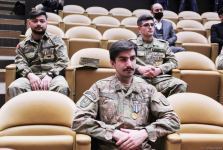 Министр Анар Керимов встретился с деятелями культуры – героями Карабахской войны (ФОТО)