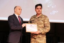 Министр Анар Керимов встретился с деятелями культуры – героями Карабахской войны (ФОТО)