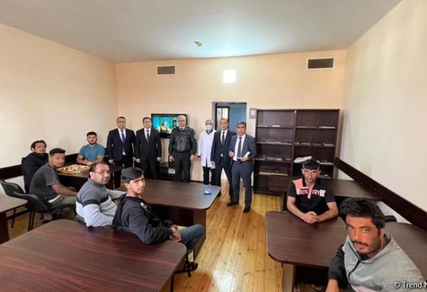 Названо число содержащихся в учреждении Госмиграционной службы Азербайджана нелегальных мигрантов (ФОТО)