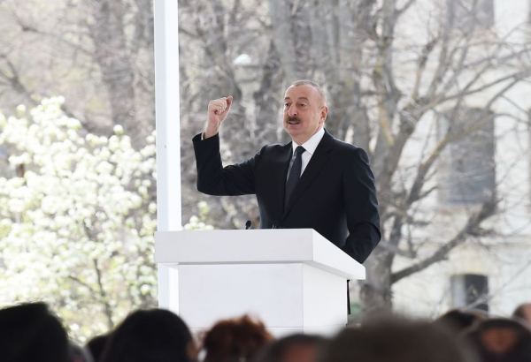 Представители народа-победителя сплотились в Шуше вокруг Победоносного Верховного главнокомандующего Ильхама Алиева