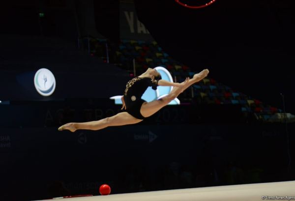 Определились финалистки первого дня соревнований Кубка мира FIG по художественной гимнастике в Баку