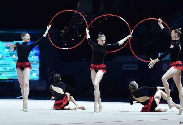 Команда Азербайджана в групповых упражнениях вышла в финал Кубка мира FIG в Баку