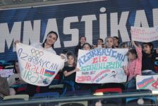 Кубок мира FIG в Баку: Арзу Джалилова лидирует в упражнениях с мячом (ФОТО)