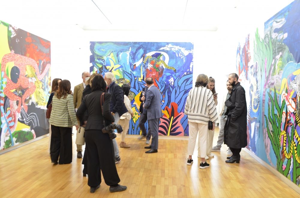 Азербайджан при организации Фонда Гейдара Алиева представлен на 59-м Венецианском биеннале (ФОТО)