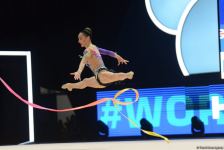 Артистизм и пластичность – лучшие моменты второго дня соревнований Кубка мира FIG по художественной гимнастике в Баку (ФОТО)