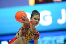 Артистизм и пластичность – лучшие моменты второго дня соревнований Кубка мира FIG по художественной гимнастике в Баку (ФОТО)