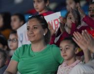 Яркость и красота – зрители в восторге от выступления участниц Кубка мира по художественной гимнастике в Баку (ФОТО)