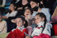 Яркость и красота – зрители в восторге от выступления участниц Кубка мира по художественной гимнастике в Баку (ФОТО)