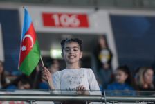 Яркость и красота – зрители в восторге от выступления участниц Кубка мира по художественной гимнастике в Баку (ФОТО)