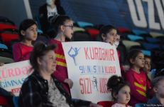 Яркость и красота – зрители в восторге от выступления участниц Кубка мира по художественной гимнастике в Баку (ФОТО)