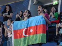 Яркость и красота – зрители в восторге от выступления участниц Кубка мира по художественной гимнастике в Баку (ФОТО)