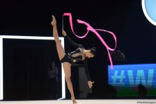 Кубок мира FIG в Баку: Стали известны результаты Арзу Джалиловой  и Зохры Агамировой за упражнения с лентой (ФОТО)