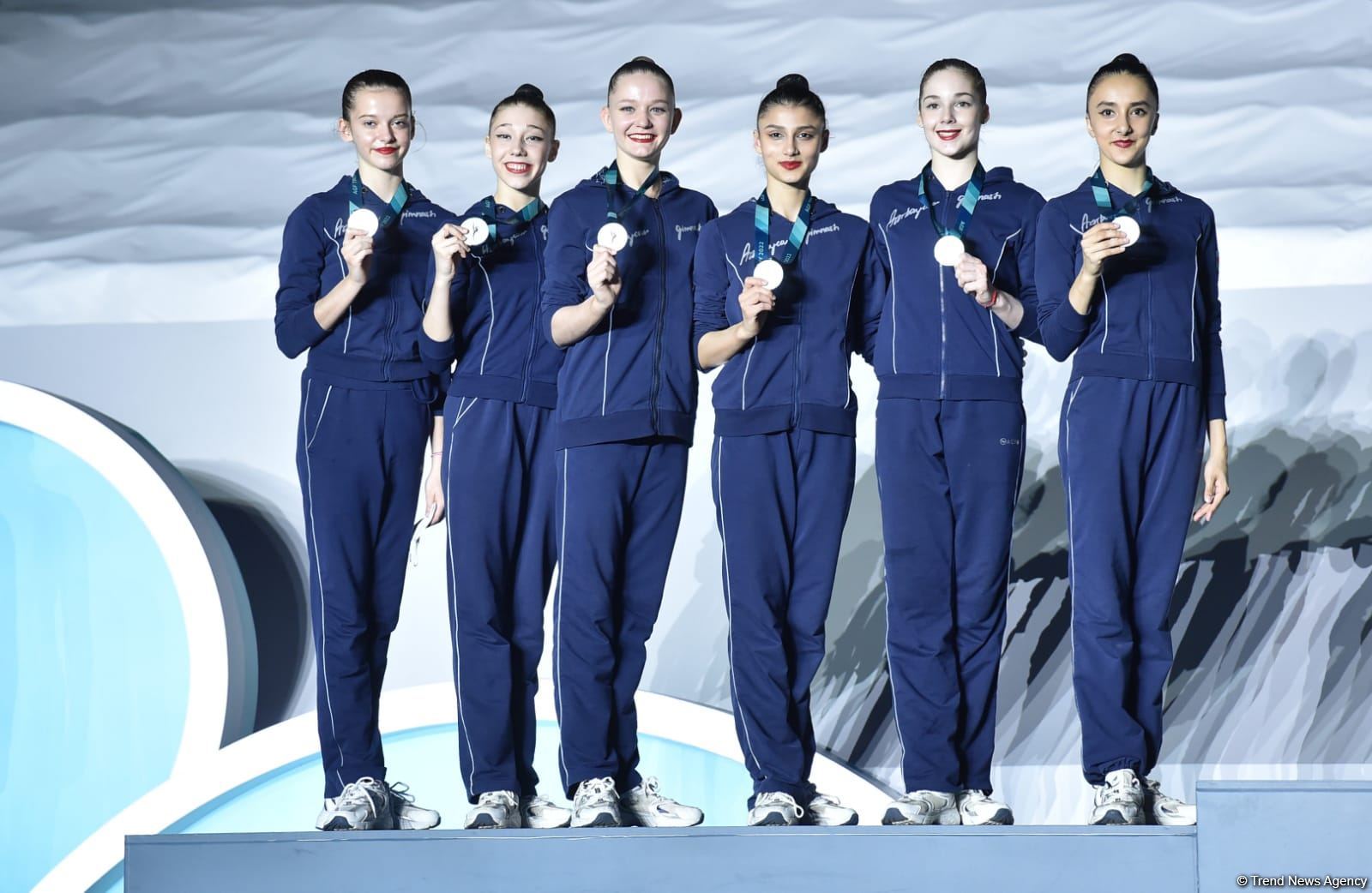 В Баку состоялась церемония награждения победителей Кубка мира FIG по художественной гимнастике в многоборье (ФОТО)