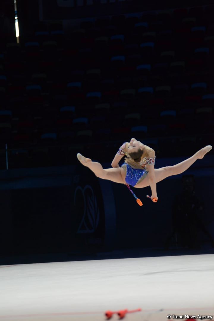 Артистизм и пластичность – лучшие моменты второго дня соревнований Кубка мира FIG по художественной гимнастике в Баку (ФОТО)