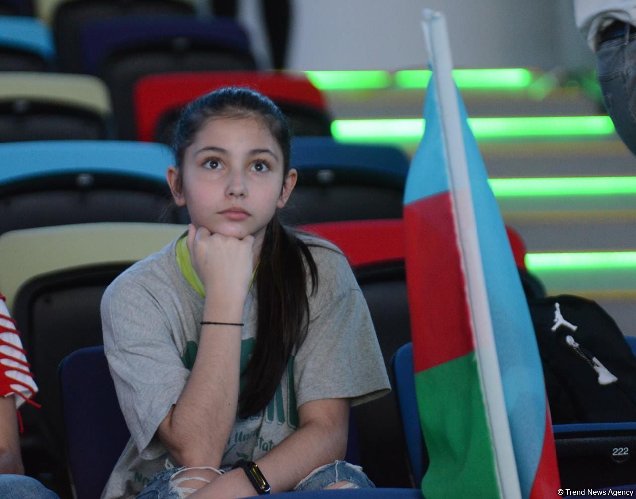 Яркость и красота – зрители в восторге от выступления участниц Кубка мира по художественной гимнастике в Баку (ФОТО)