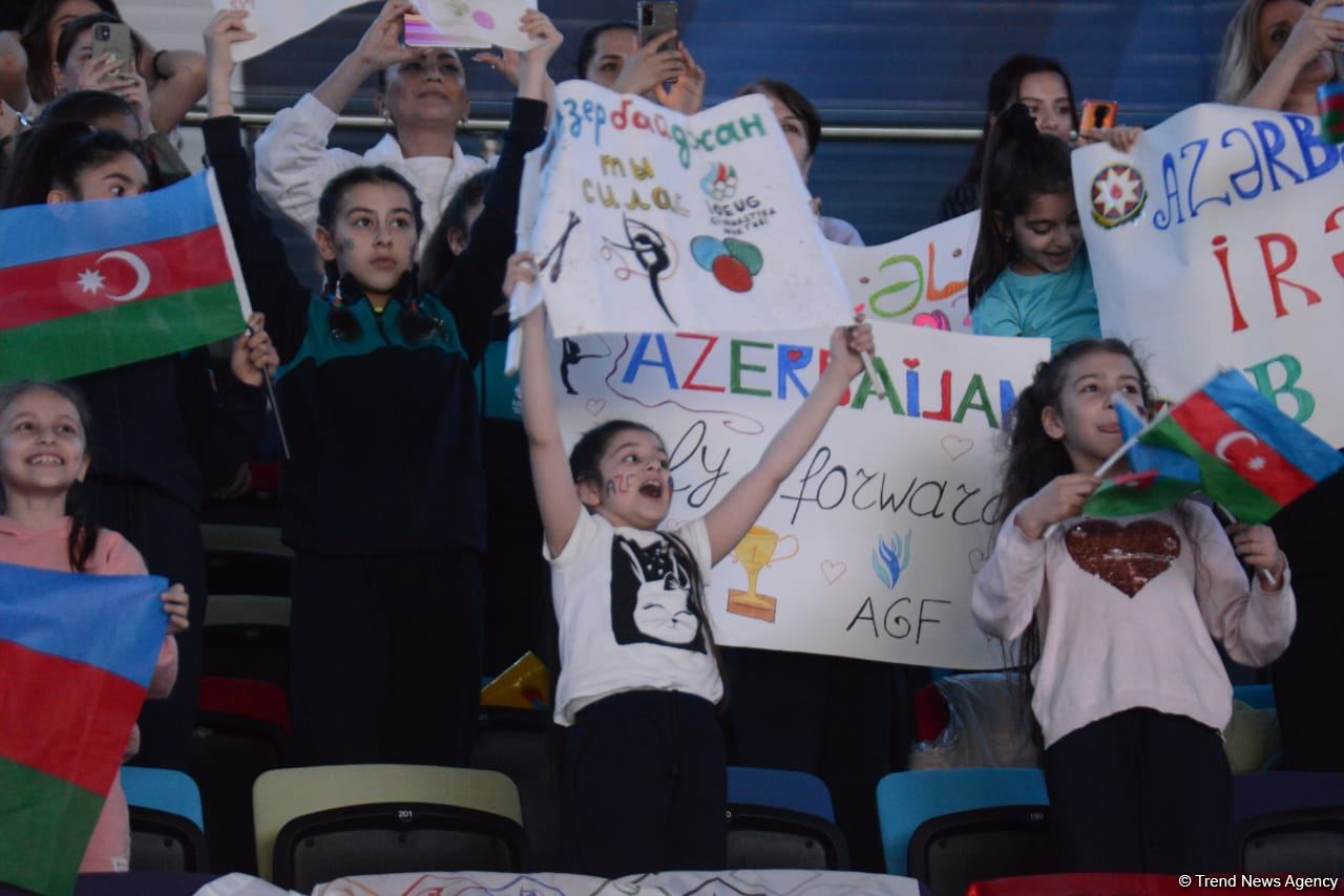 Кубок мира FIG в Баку: Стали известны результаты Арзу Джалиловой  и Зохры Агамировой за упражнения с лентой (ФОТО)