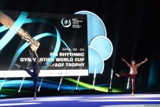 Гармония спорта и искусства – гала-шоу заключительного дня Кубка мира FIG по художественной гимнастике (ФОТО)