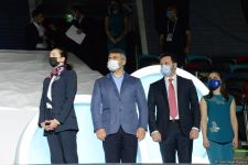 В Баку прошла церемония награждения победителей и призеров Кубка мира FIG по художественной гимнастике (ФОТО)