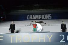 В Баку прошла церемония награждения победителей и призеров Кубка мира FIG по художественной гимнастике (ФОТО)