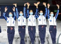 В Баку прошла церемония награждения победителей и призеров Кубка мира FIG по художественной гимнастике (ФОТО)