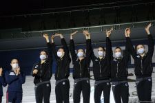 В Баку прошла вторая церемония награждения победителей и призеров Кубка мира FIG по художественной гимнастике (ФОТО)