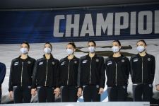 В Баку прошла вторая церемония награждения победителей и призеров Кубка мира FIG по художественной гимнастике (ФОТО)