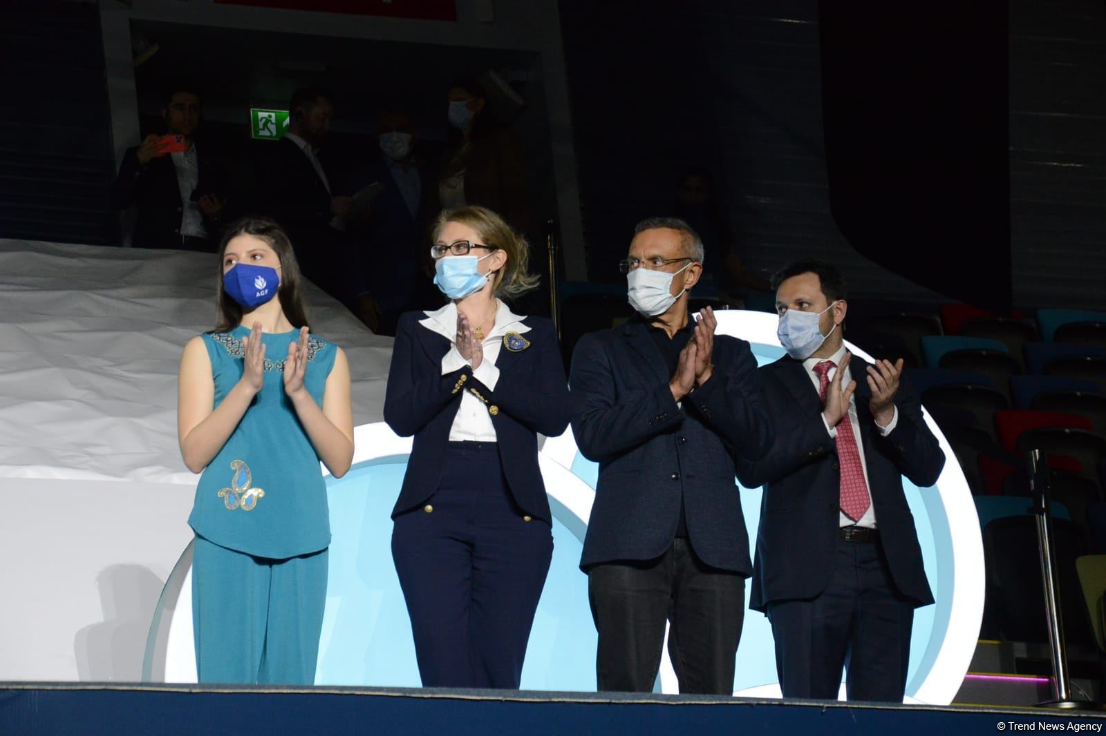 В Баку прошла вторая церемония награждения победителей и призеров Кубка мира FIG по художественной гимнастике (ФОТО)