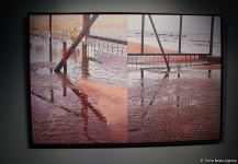 В Баку открылась оригинальная экспозиция Анны Ибрагимбековой "Зеркало незримого" – композиции в панно, диптихе и триптихе (ФОТО)