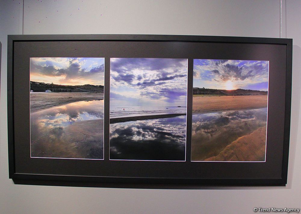 В Баку открылась оригинальная экспозиция Анны Ибрагимбековой "Зеркало незримого" – композиции в панно, диптихе и триптихе (ФОТО)