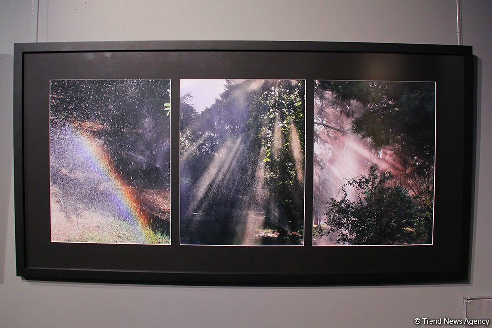 В Баку открылась оригинальная экспозиция Анны Ибрагимбековой "Зеркало незримого" – композиции в панно, диптихе и триптихе (ФОТО)