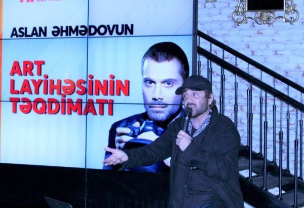 Аслан Ахмадов представил в Баку проект – как воспоминая из детства перенеслись на картины (ФОТО)